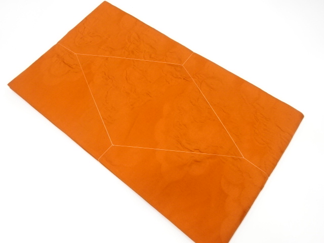 未使用品　ふくれ織雲模様織出し袋帯